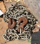 20' 5/16" Chain- Hooks at Both Ends