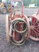 (2) Fire Extinguishers on Wheel Carts