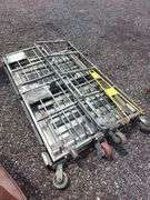 Collapsible Metal Cart w/ Wheels