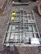 Collapsible Metal Cart w/ Wheels
