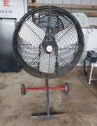 Sullivan Supply Turbo Livestock Fan on Wheeled  Cart