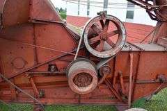 1940 McCormick No. 2 Steel Husker and Shredder on Wheels