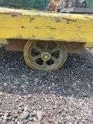 Wooden Cart on Wheels