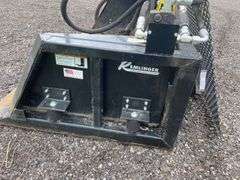 Remlinger skid steer soil screen with 2 screens