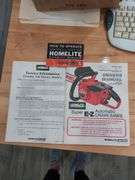 (2) Homelite Chainsaws