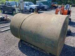 500 gallon diesel fuel tank with electric pump works