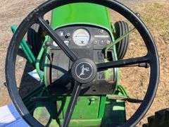 John Deere 4320 tractor, synchro shift, 12 volt, 1000/540 PTO, dual outlets, hour meter not functional, S/N - T613R 012952R