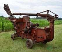 1940 McCormick No. 2 Steel Husker and Shredder on Wheels