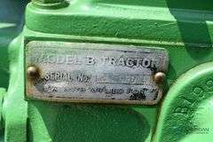 1938 John Deere B- S/N B58045