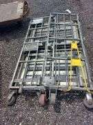 Collapsible Metal Cart w/ Wheels