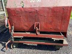 Tilt dumpster on wheels