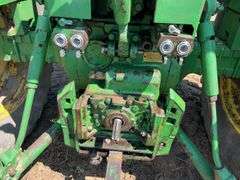 John Deere 4320 tractor, synchro shift, 12 volt, 1000/540 PTO, dual outlets, hour meter not functional, S/N - T613R 012952R