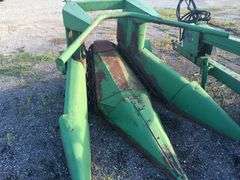 John Deere 3970 Chopper, JD 2 Row Corn Head, & JD Hay Head