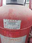 (2) Fire Extinguishers on Wheel Carts