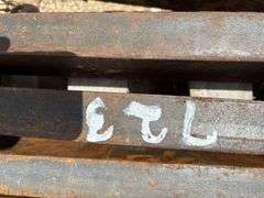 (2) Pallet Tines 30" Yellow