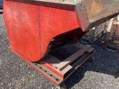 Tilt dumpster on wheels