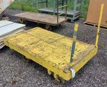 Wooden Cart on Wheels