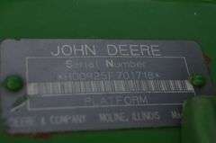 John Deere 925F Platform w/ Cart