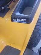 Cub Cadet XT1 riding lawn mower with clipping bagger