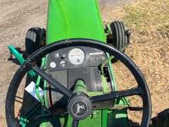 John Deere 4320 tractor, synchro shift, 12 volt, 1000/540 PTO, dual outlets, hour meter not functional, S/N - T613R 012952R
