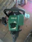 Green hedge trimmer