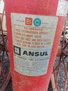 (2) Fire Extinguishers on Wheel Carts