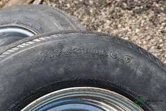 (4) Assorted Tires on Rims