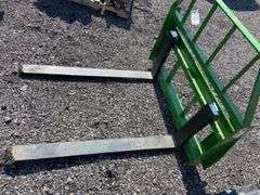 Pallet forks that fit John Deere quick attach