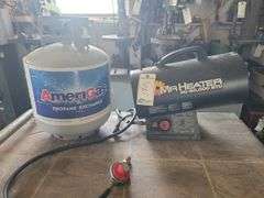 Mr. Heater and Propane tank THIS ITEM HAS BEEN REMOVED FROM THE AUCTION