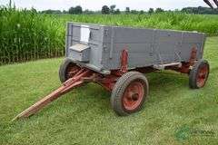 McCormick International Wood Box Grain Wagon