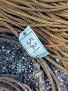 (3) Coils of Rope, (2) Steel Choker Cables, & (1) Straight Steel Cable