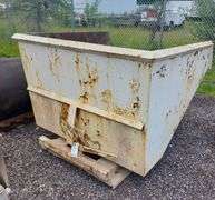Forklift Tip Dumpster Hopper