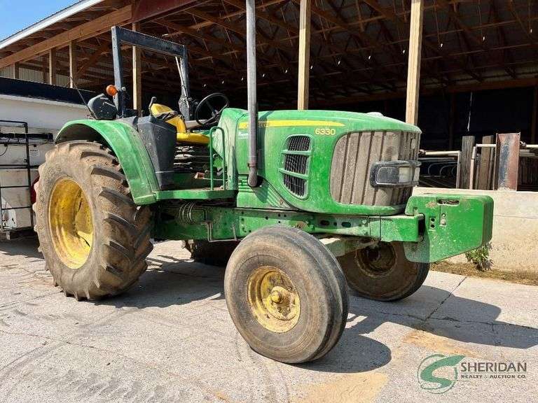 John Deere 6330 tractor, 7,055 hours image