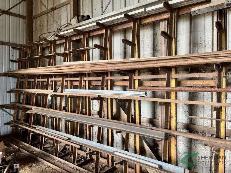 Large Steel Rack and Contents of steel image