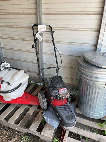 22" 163cc walk-behind string trimmer, bldg:green image