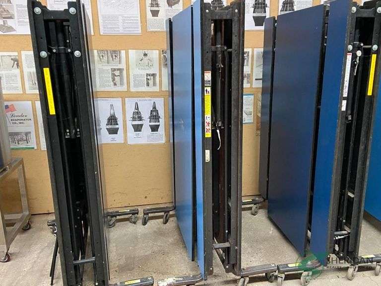 (3) Cafeteria style tables image