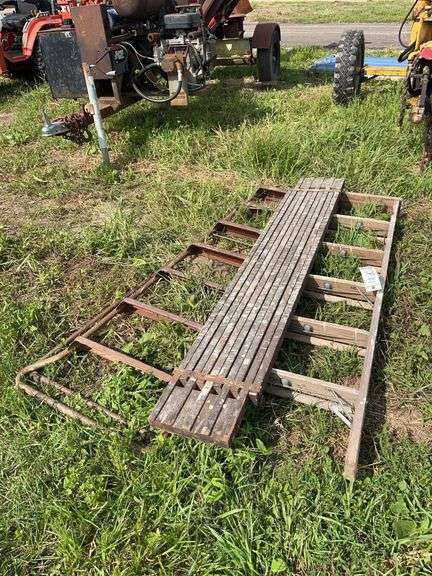 Wood expanding platform 5' extension steel step ladder & 6' heavy duty step ladder, row:4 image