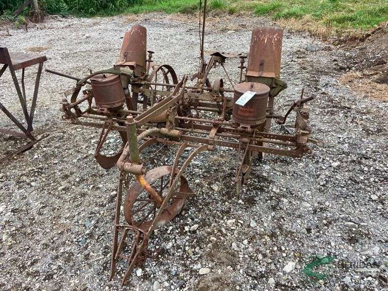 Vintage corn planter image