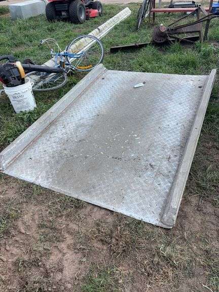 Aluminum dock plate, row:9 image