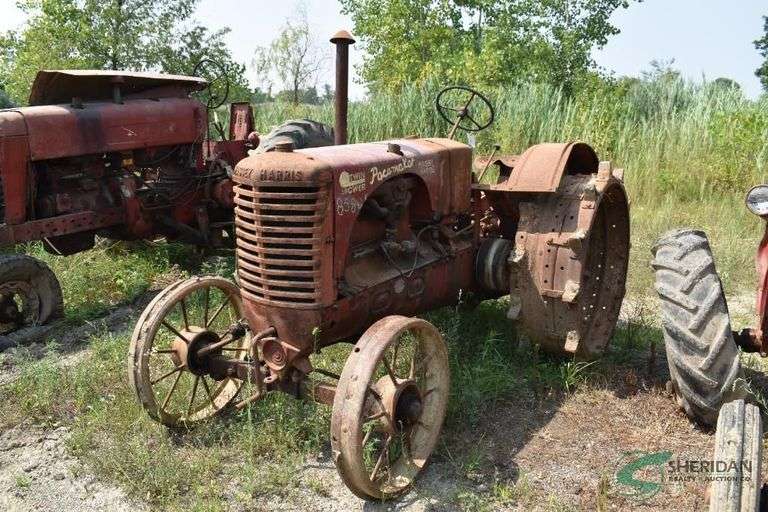 Massey Harris Steel Wheeled Tractor image