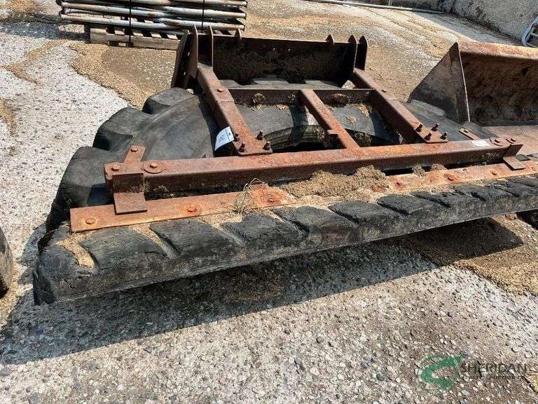 Tire Scraper, 8 ft, Universale Quick Attach image
