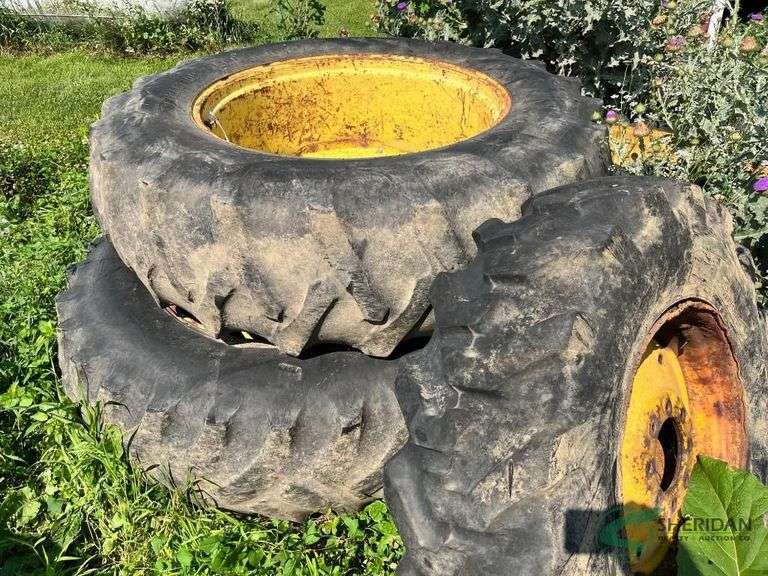 18.4-38 and 14.9 -24 Rims and Tires image