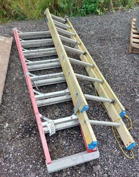 (2) Fiberglass Ladders image