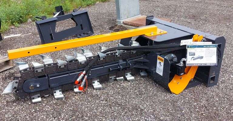 Wolverine Skid Steer Trencher 4' image