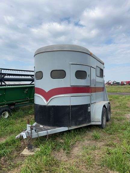 1995 BEE 2 horse trailer, row:2 image