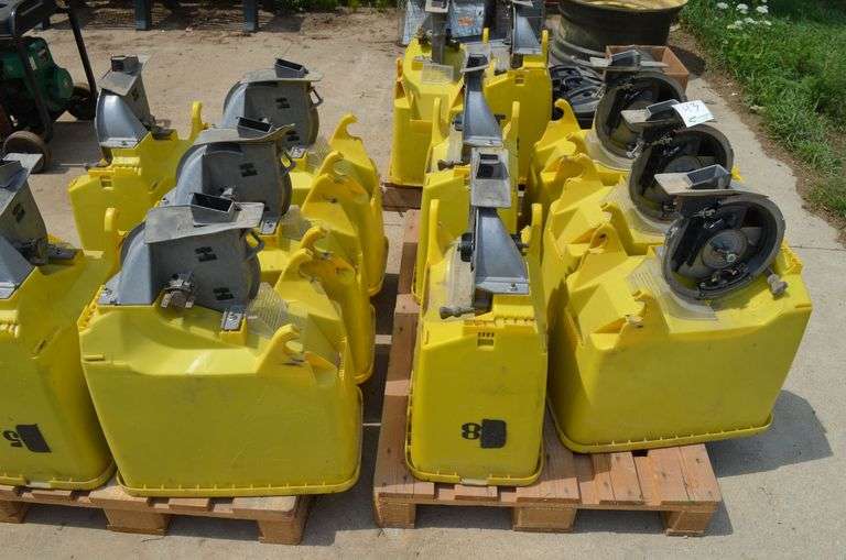 John Deere Seed Boxes with precision meters and corn disks image