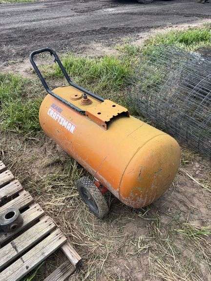 Craftsman air tank on wheels image