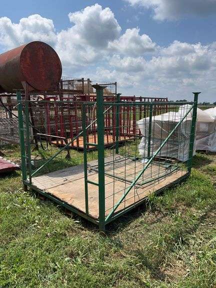 (2) Wire racks 96" x 72", row:7 image