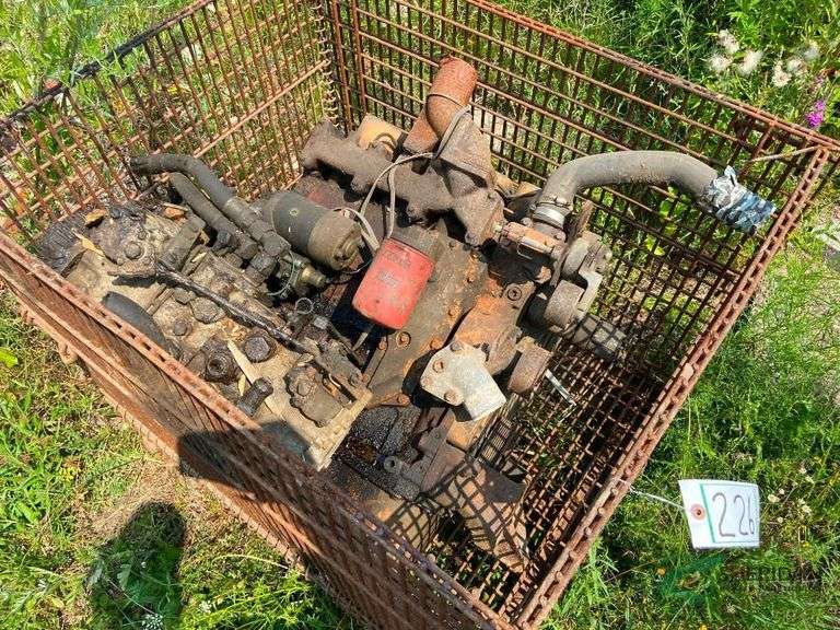 steel crate with motor image