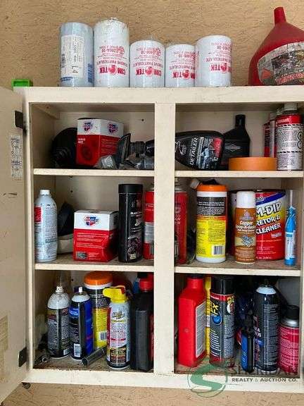 Contents of cabinet image